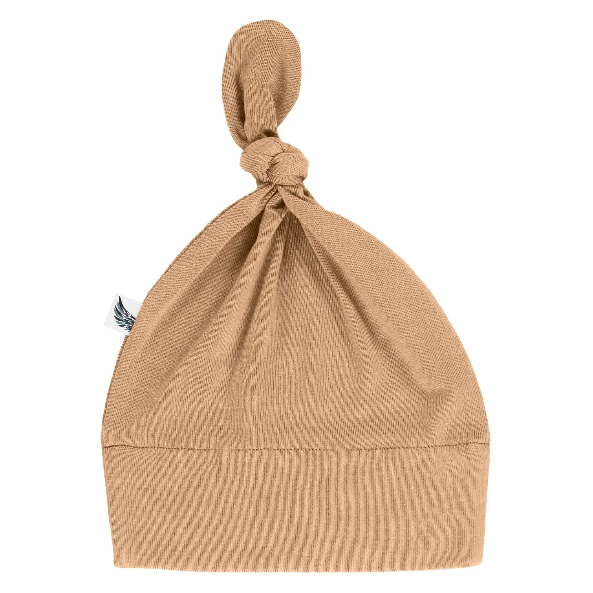 Coca Mocha Knotted Baby Hat