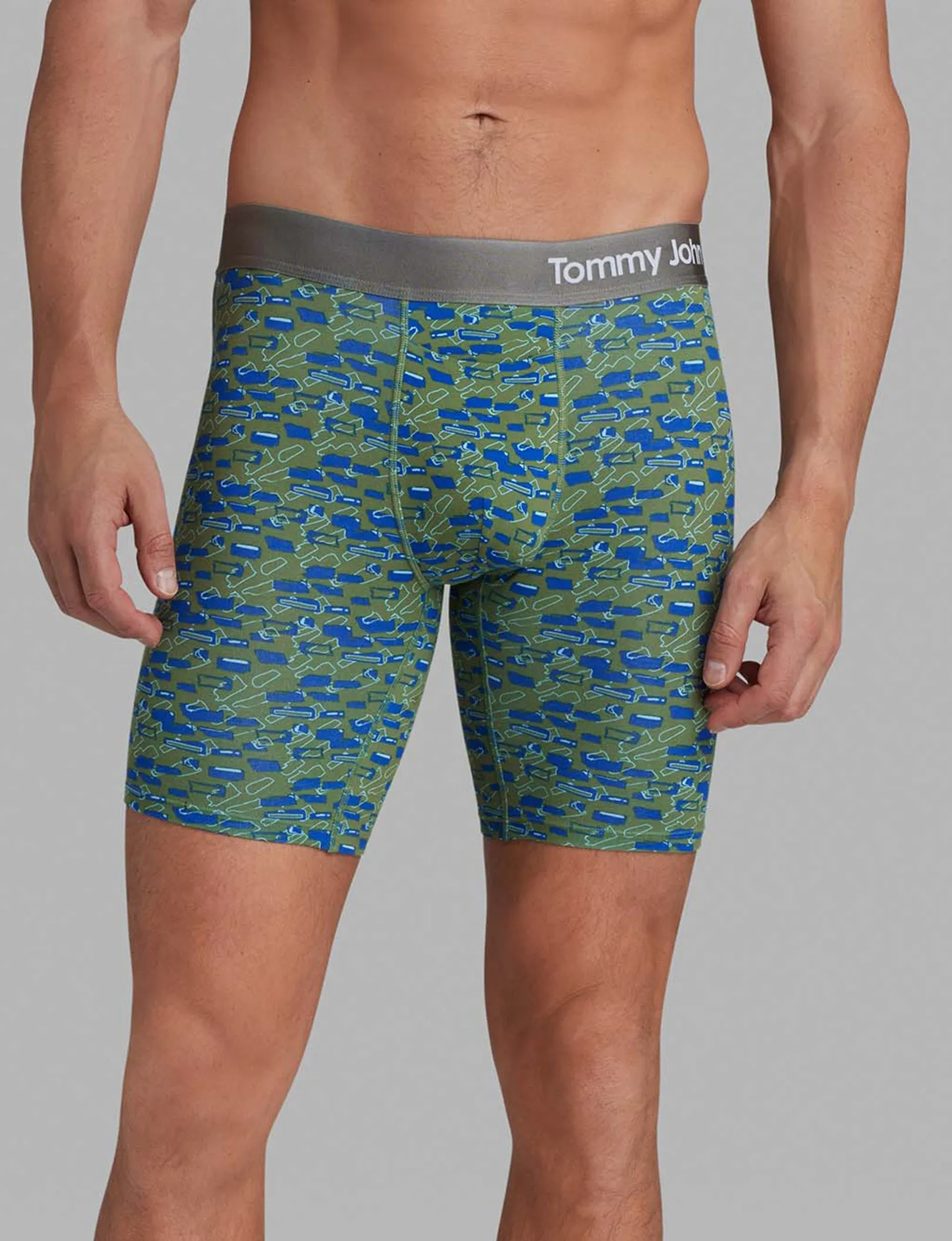 Cool Cotton Boxer Brief 8"