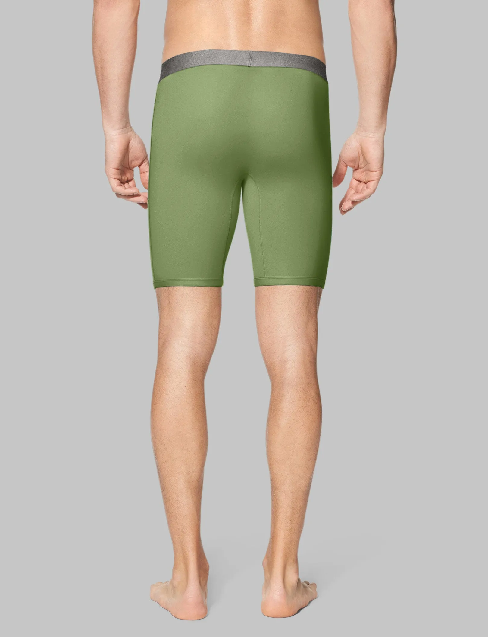 Cool Cotton Boxer Brief 8"