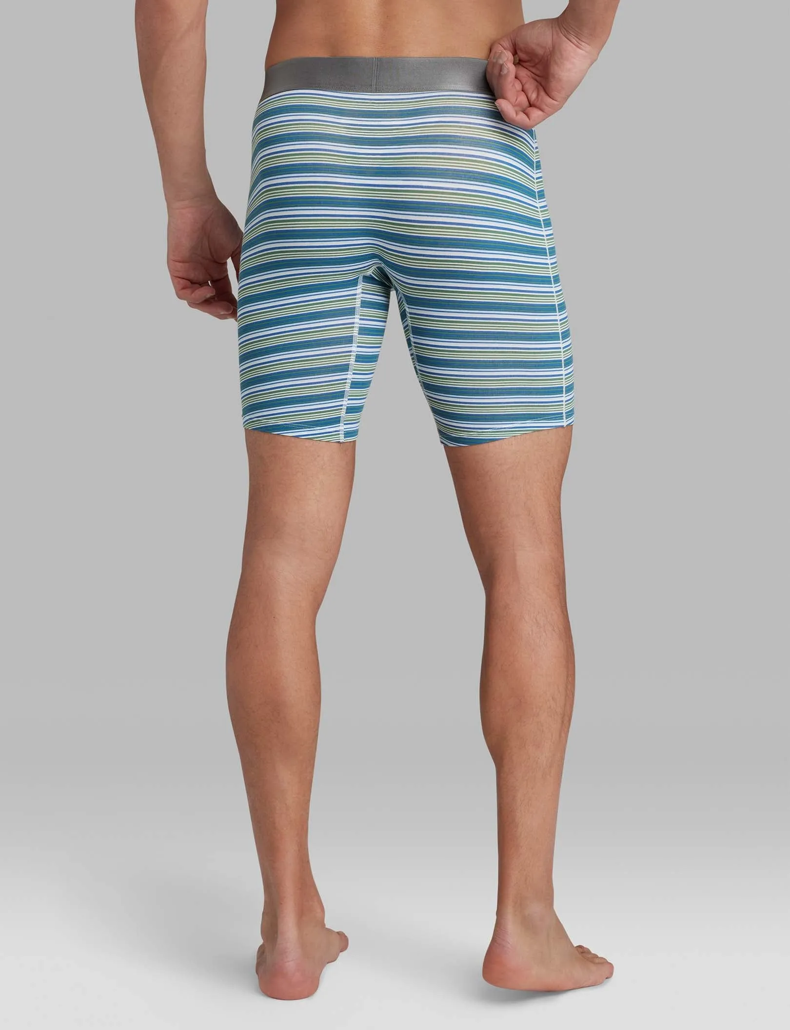Cool Cotton Boxer Brief 8"