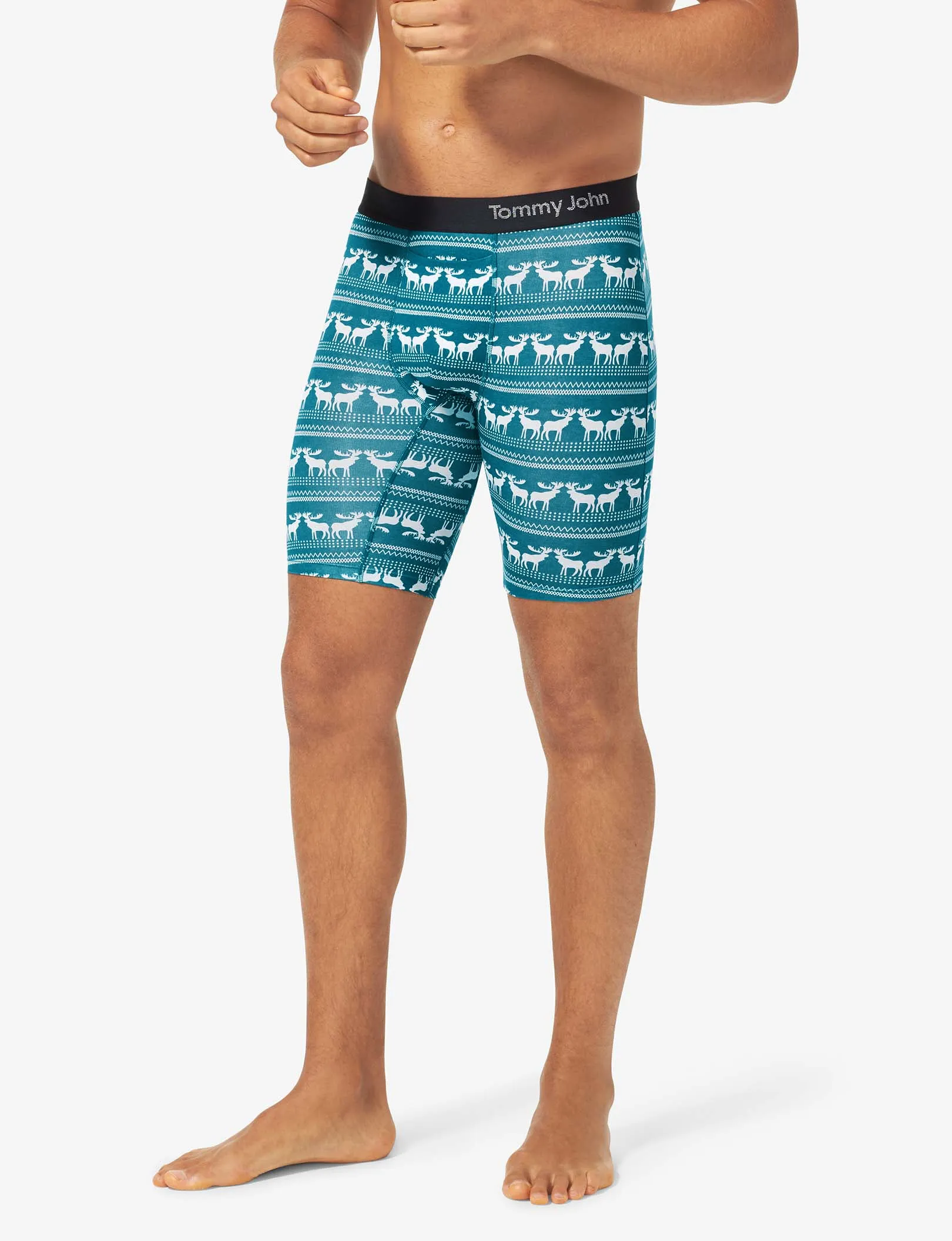 Cool Cotton Boxer Brief 8"