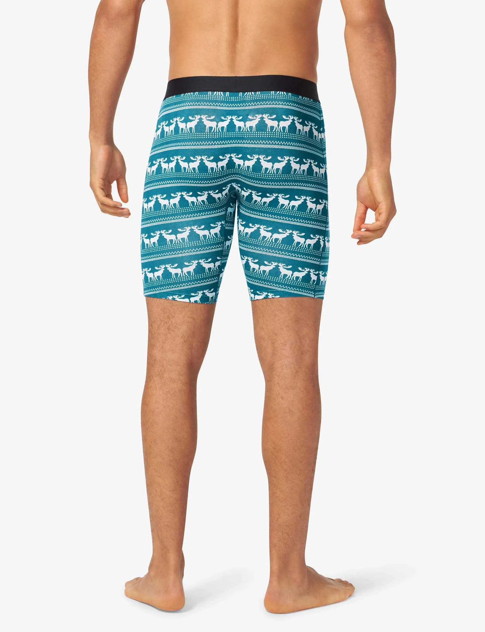 Cool Cotton Boxer Brief 8"