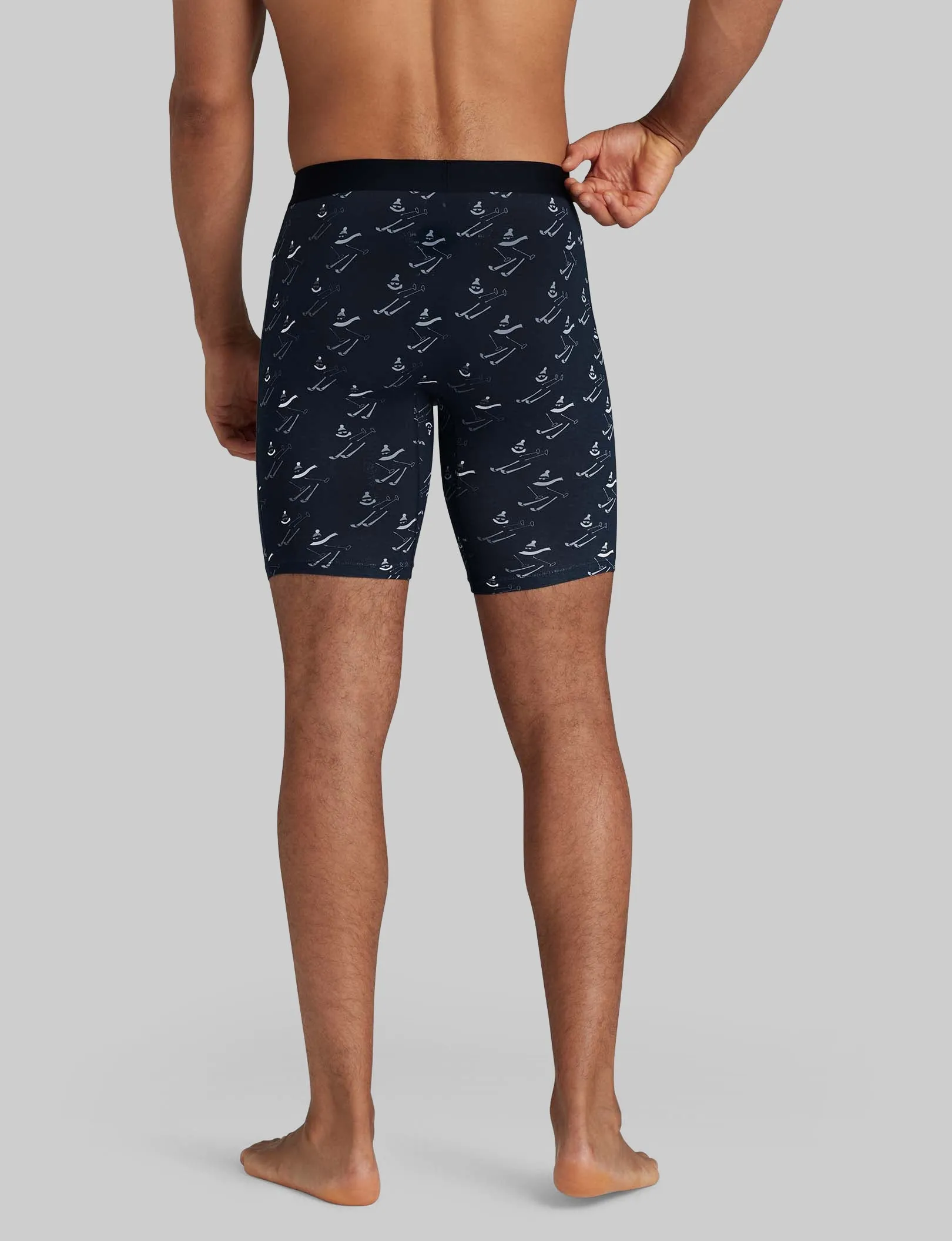 Cool Cotton Boxer Brief 8"