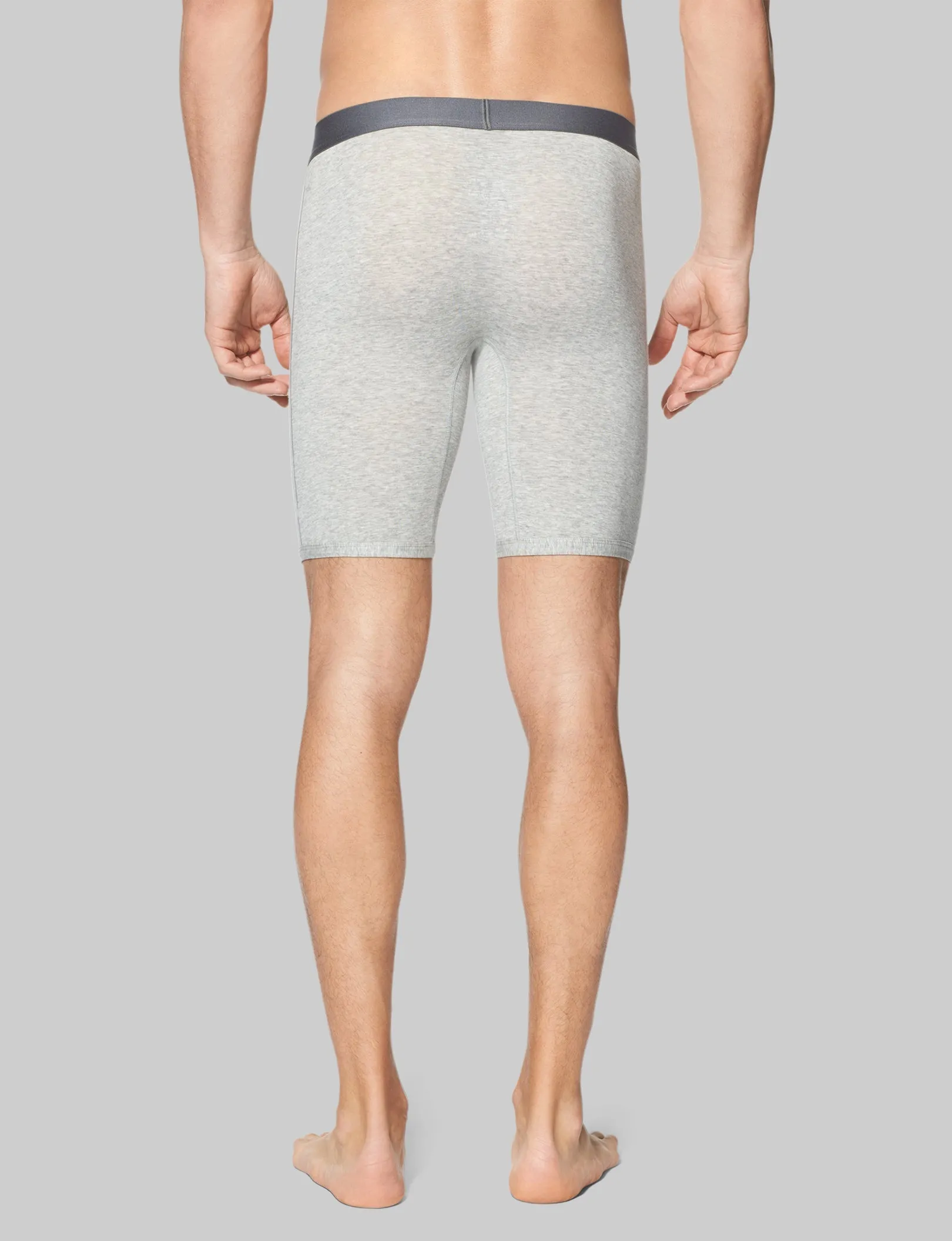 Cool Cotton Boxer Brief 8"
