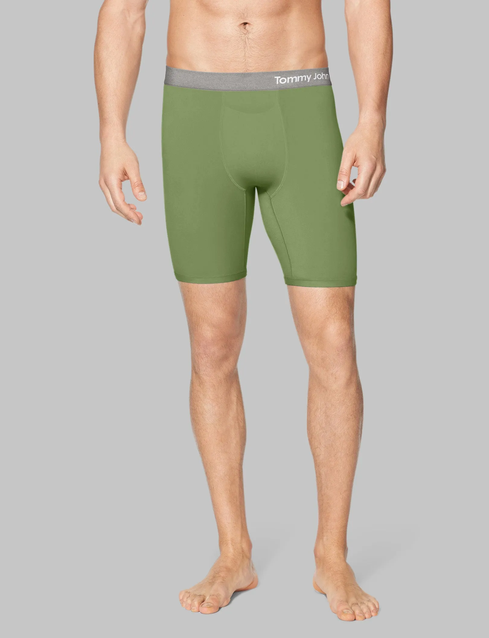 Cool Cotton Boxer Brief 8"