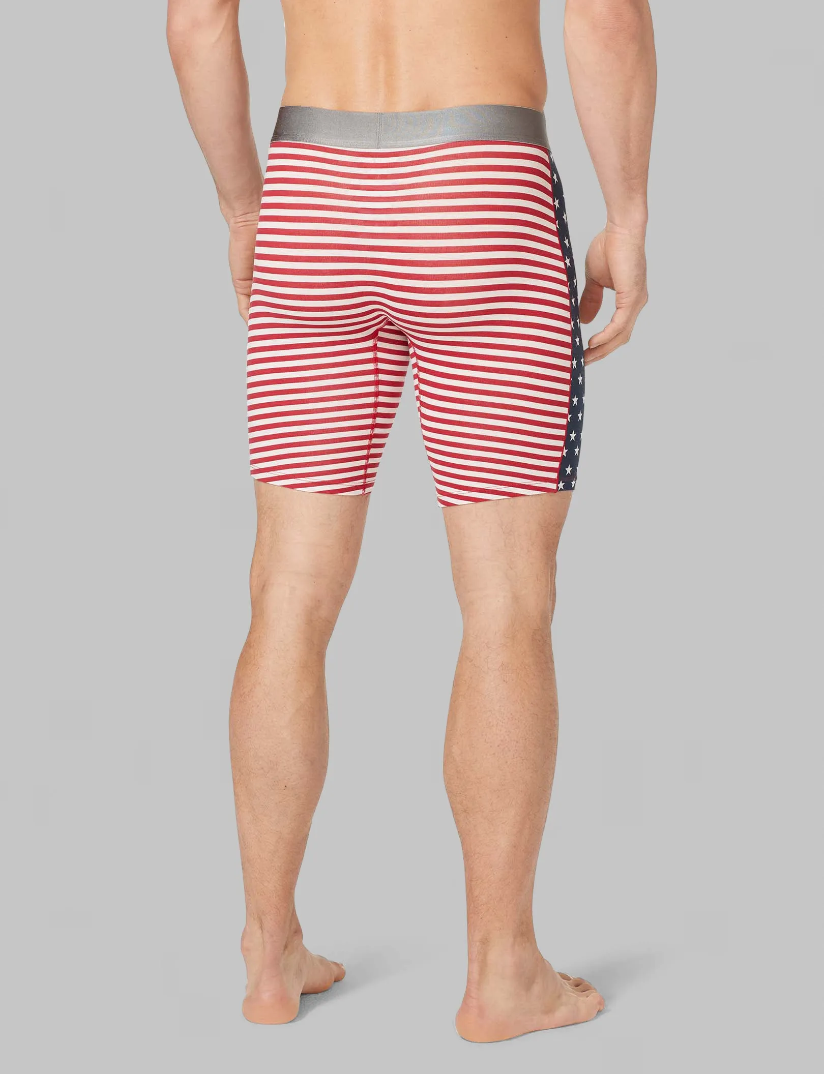 Cool Cotton Boxer Brief 8"