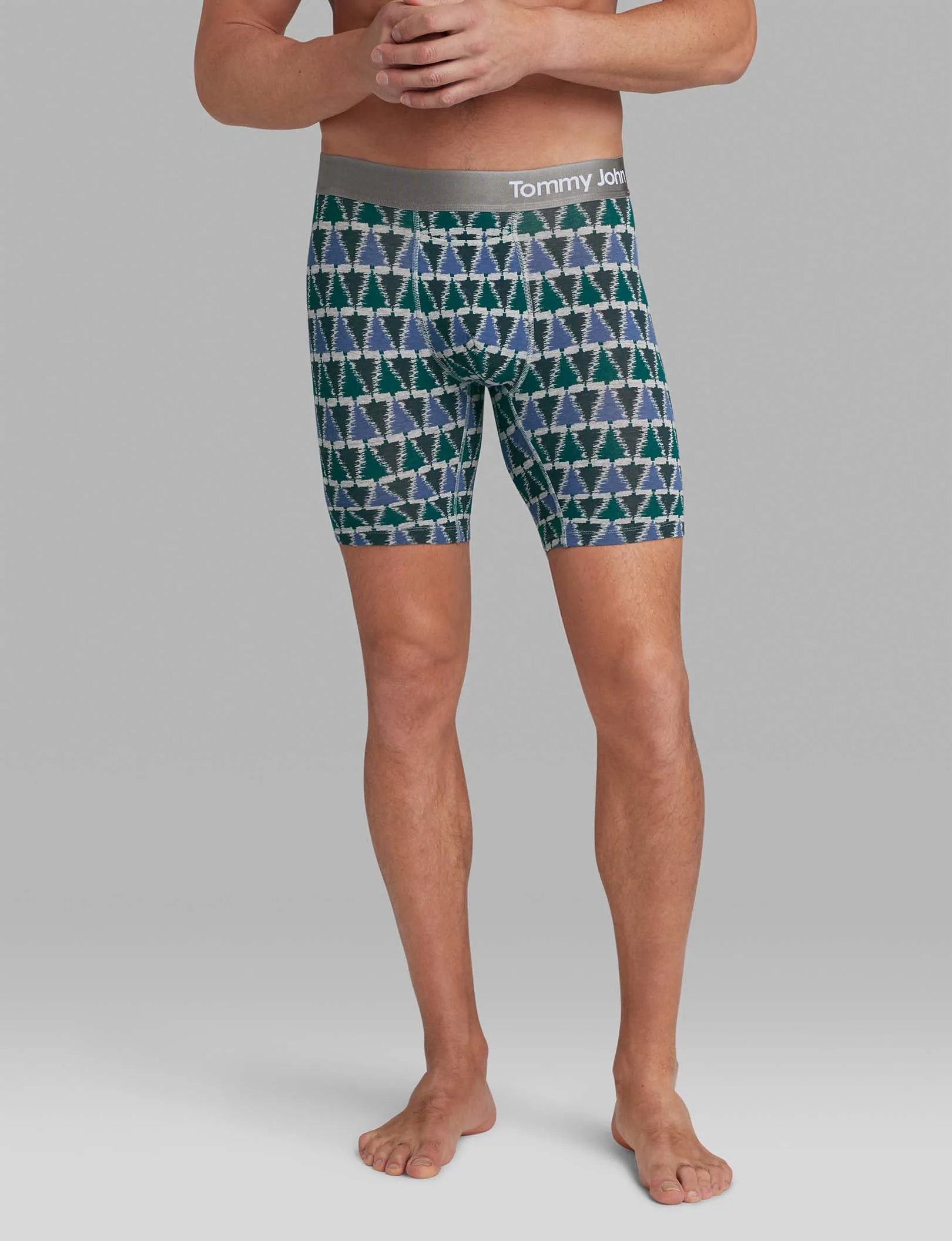 Cool Cotton Boxer Brief 8"