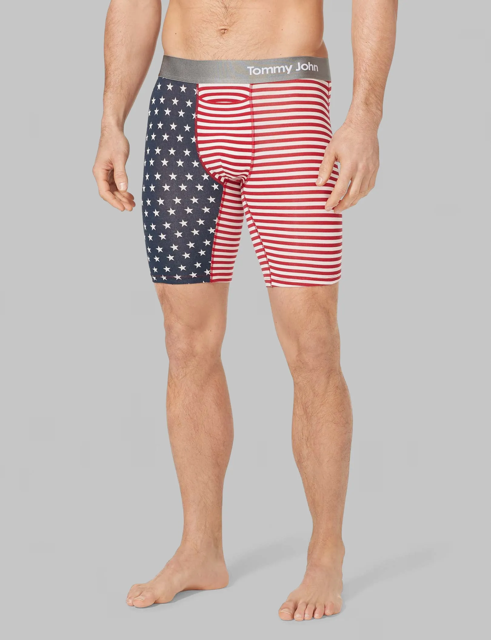 Cool Cotton Boxer Brief 8"
