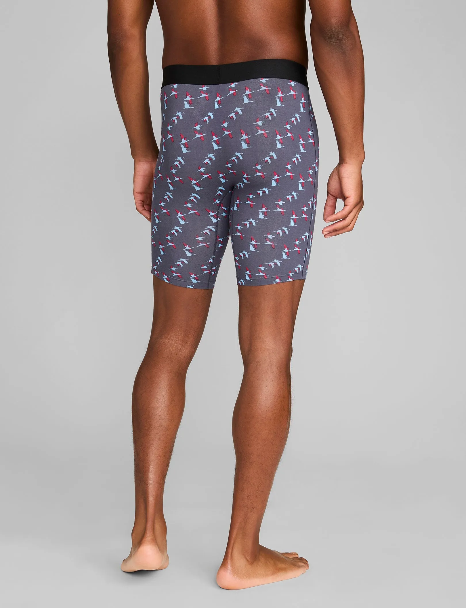 Cool Cotton Boxer Brief 8"