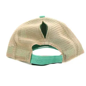 Cool Ombre Aztec Leather Patch Cap