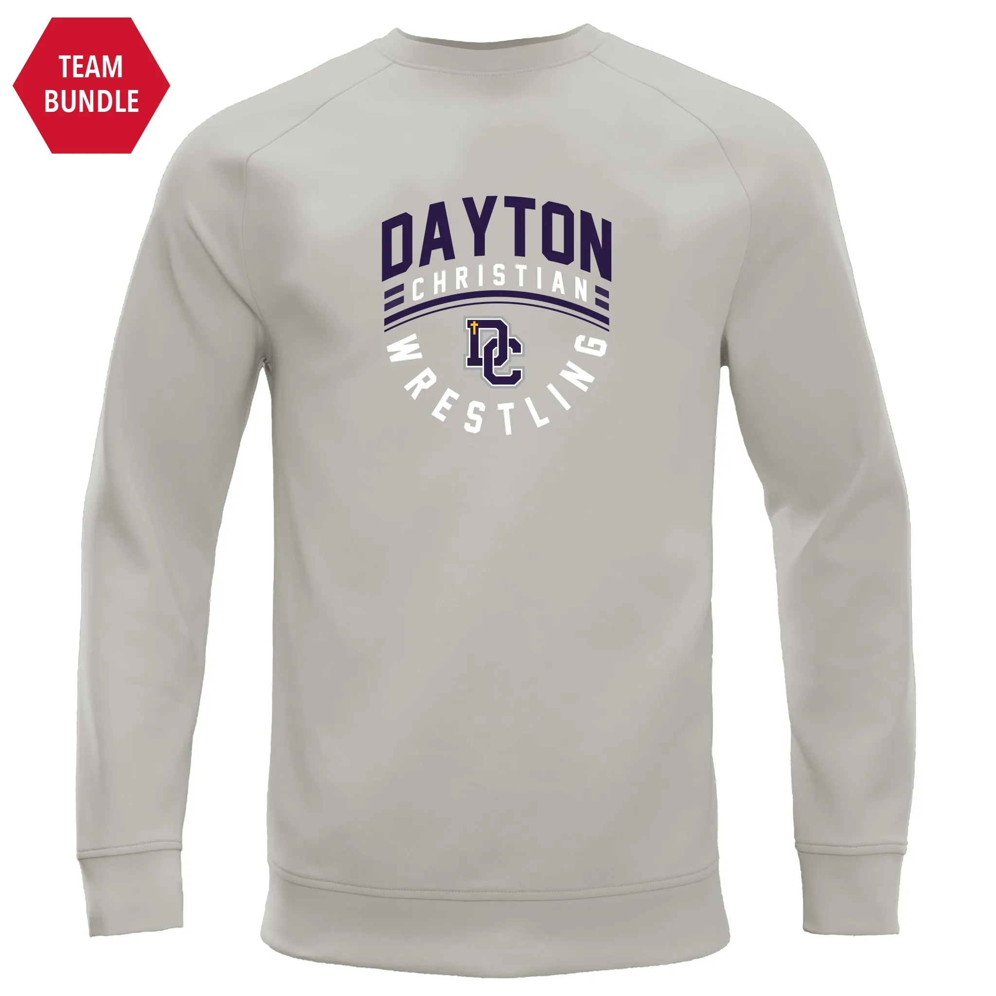 Cool-Touch Crewneck-Unisex--Dayton Christian