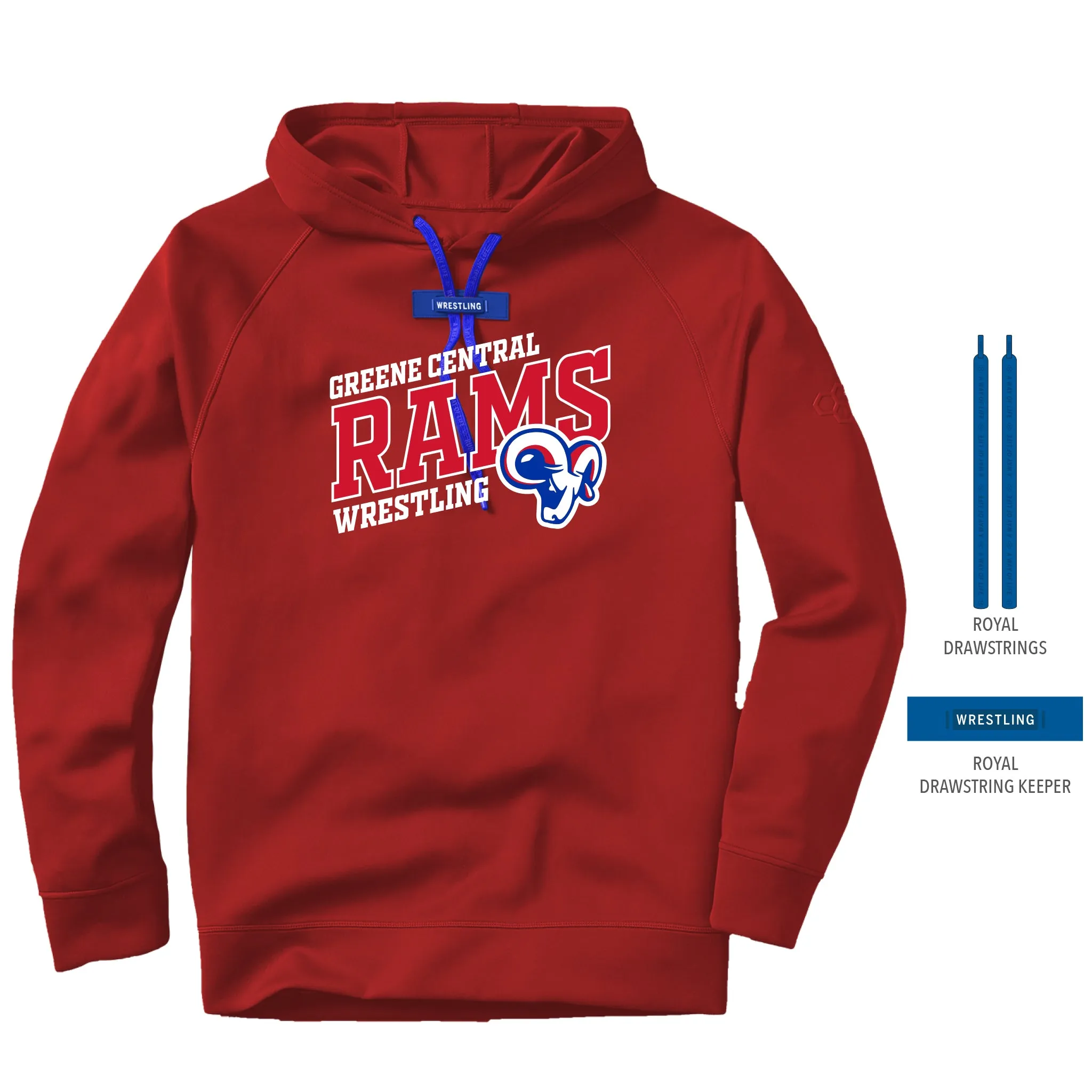 Cool-Touch Hoodie-Unisex--Greene Central HS Team Store