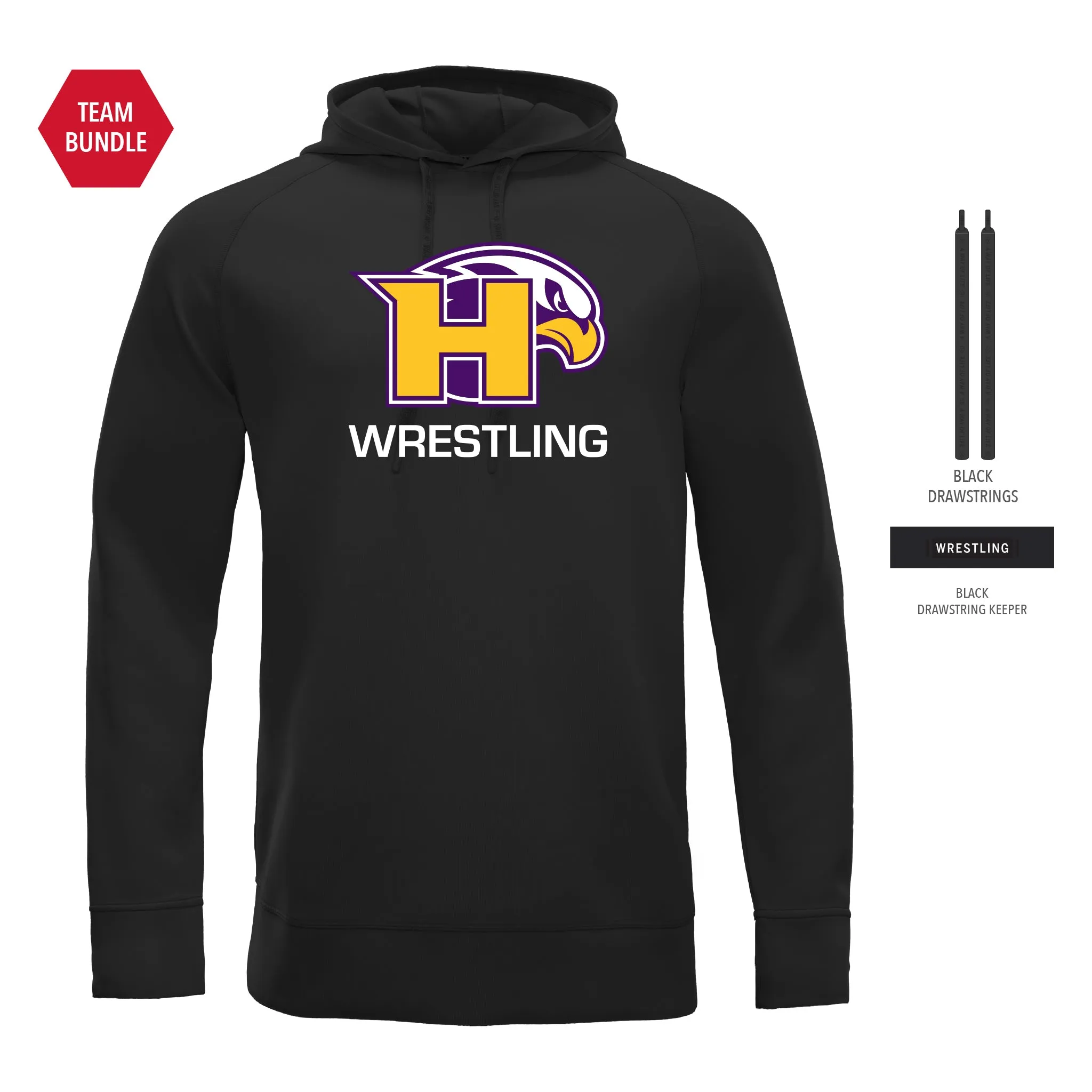 Cool-Touch Hoodie-Unisex--Hanford HS