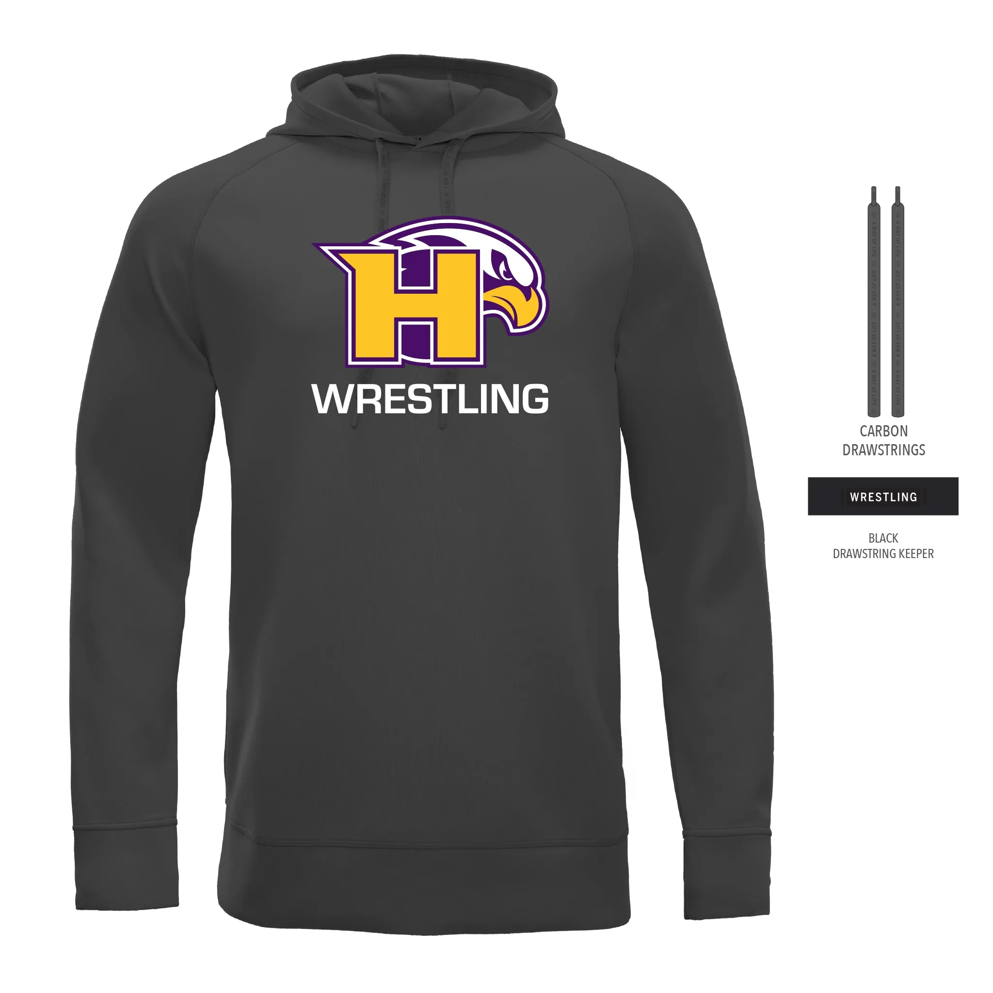 Cool-Touch Hoodie-Unisex--Hanford HS