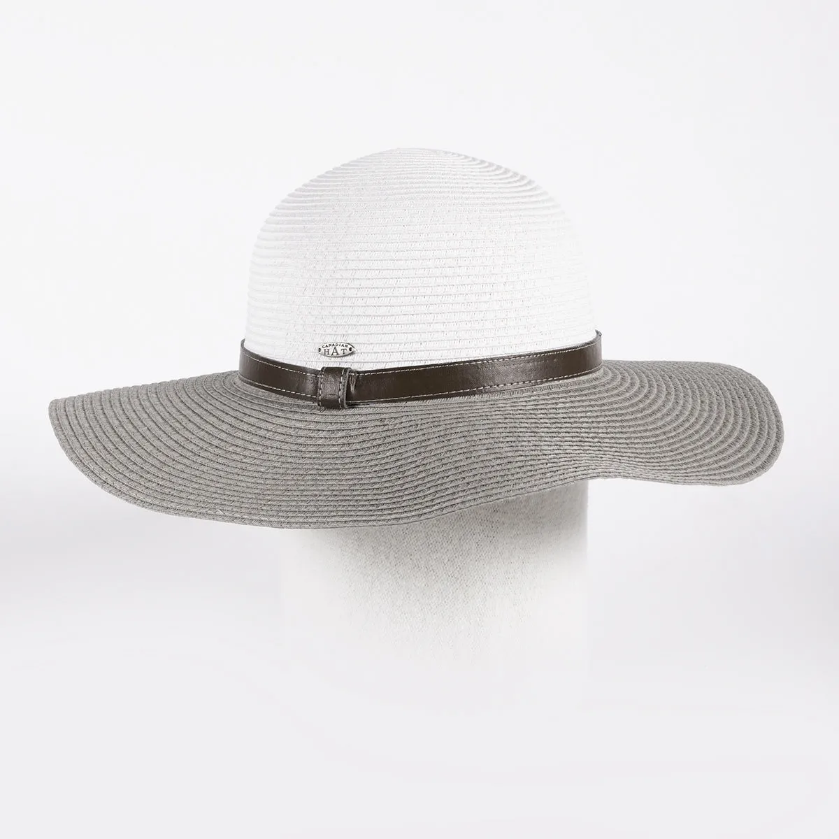 COPACAP - FLOPPY HAT COLOUR - BLOCKED WITH LEATHER BAND