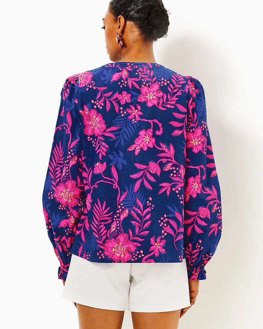 Coulter Long Sleeve Cotton Top