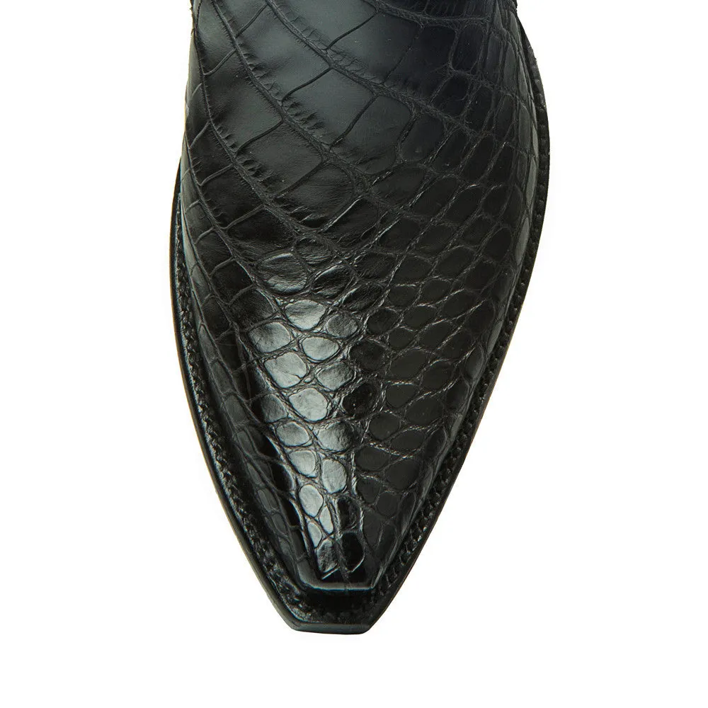 Crocodile/Calf Ankle Zipper