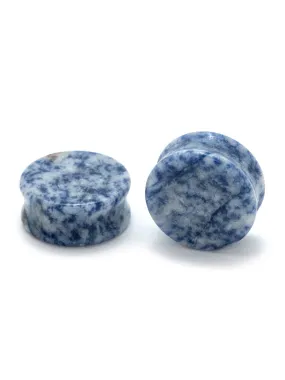 Denim Lapis Stone Plugs