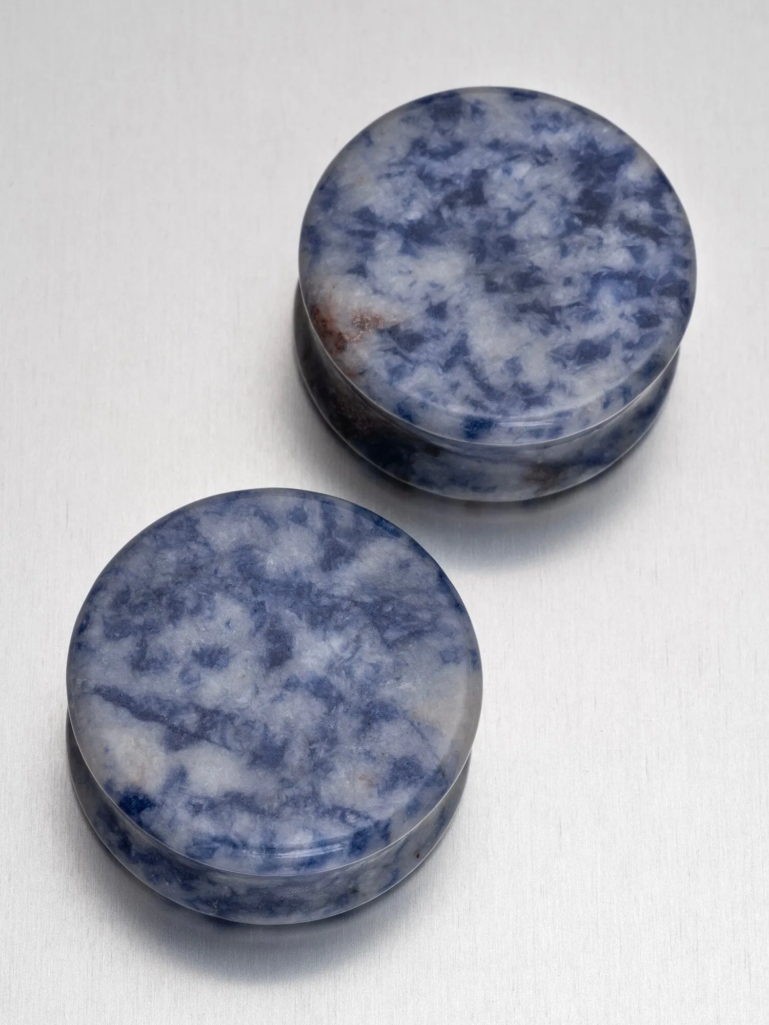 Denim Lapis Stone Plugs