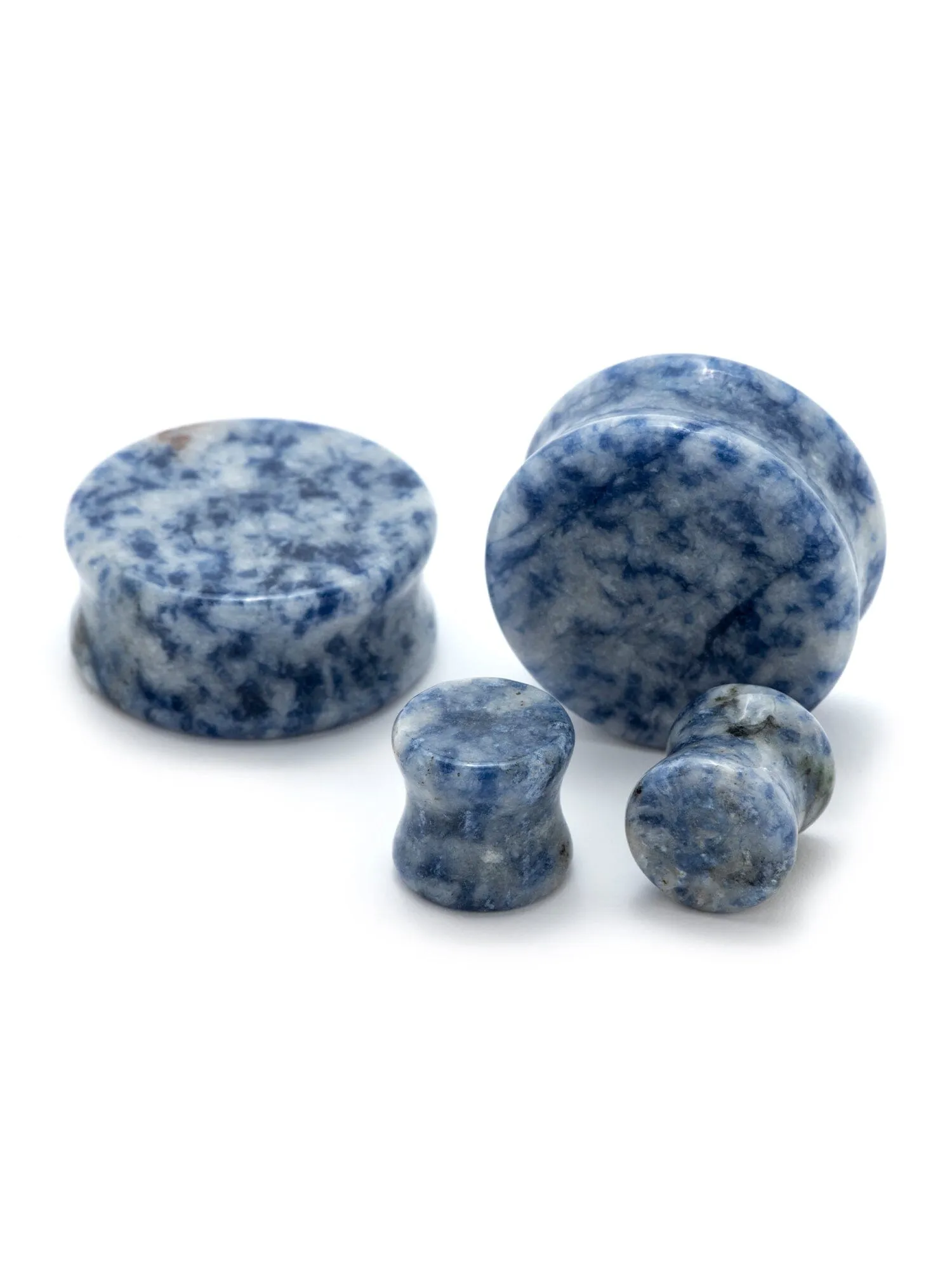 Denim Lapis Stone Plugs