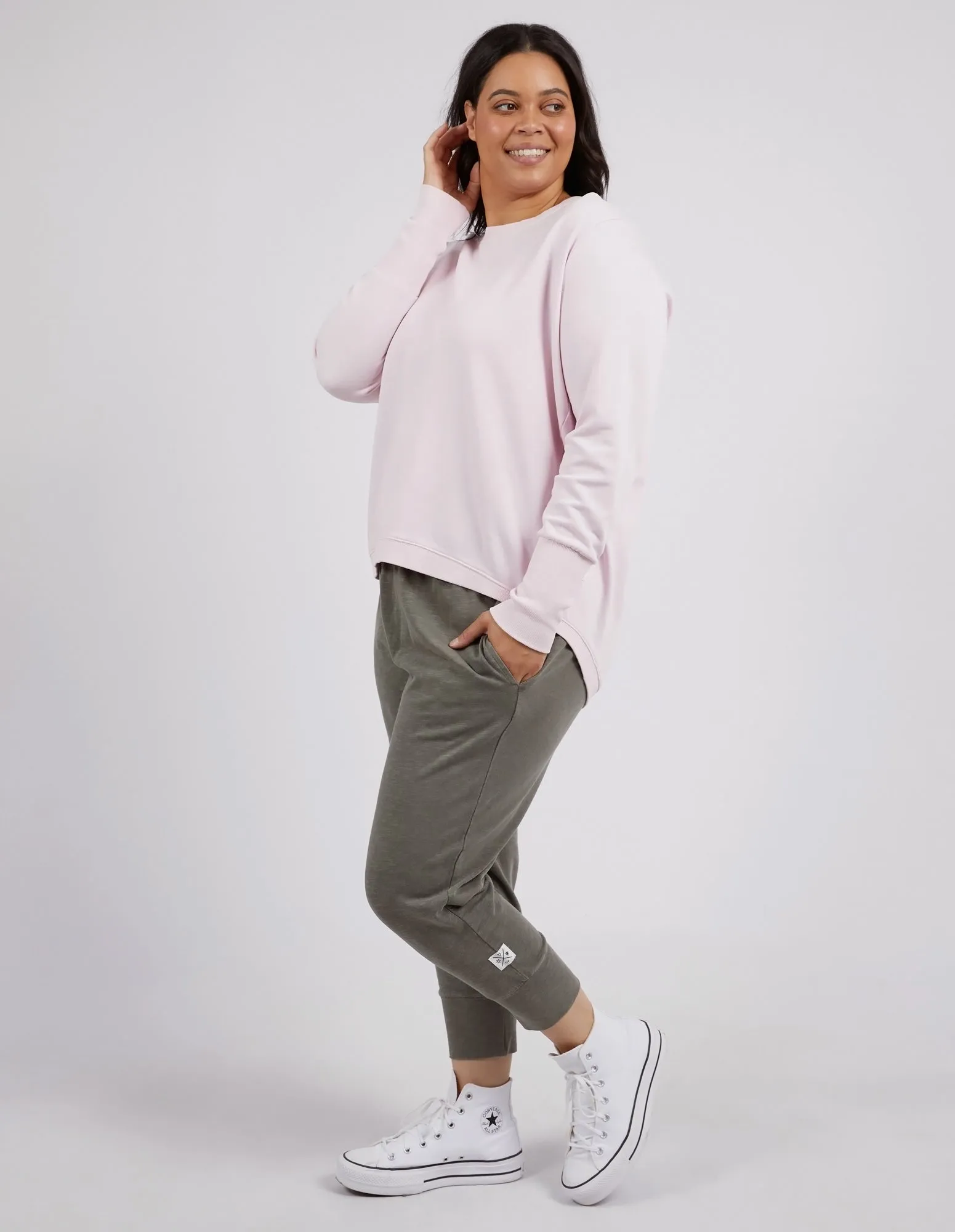 Divine Crew Powder Pink