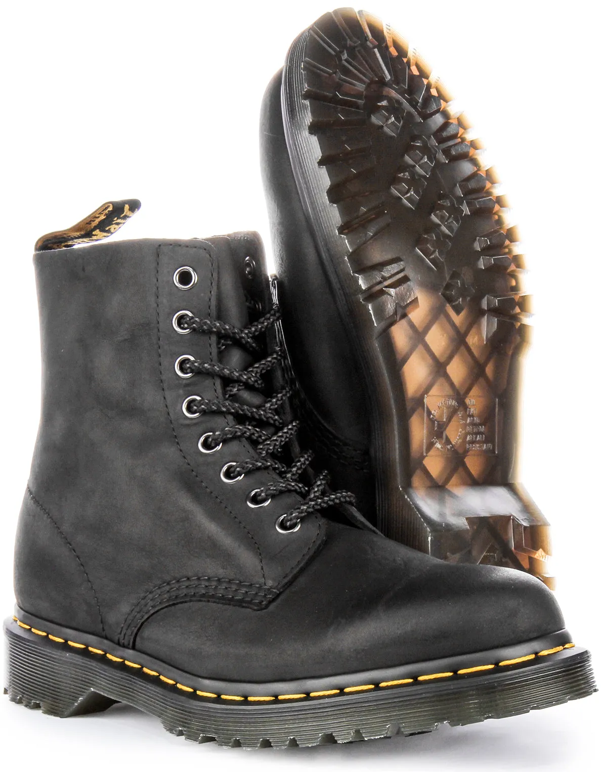 Dr Martens 1460 Pascal Waxed In Black