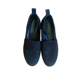 Ecco Nubuck Slip On Shoes Size 39