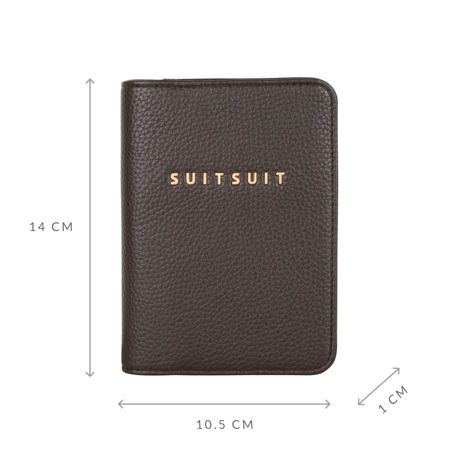 Fab Seventies Classic - Espresso Black - Paspoorthoesje