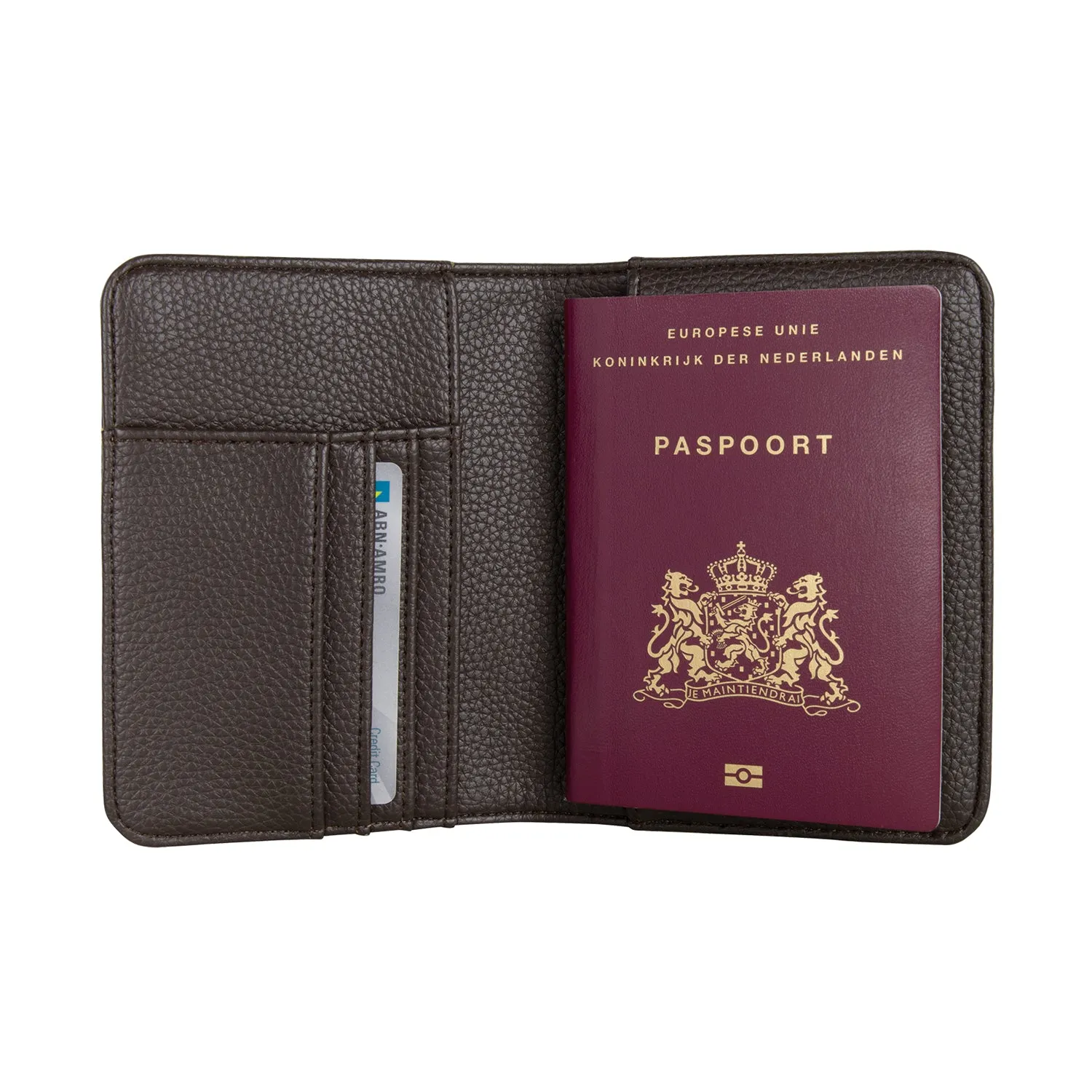 Fab Seventies Classic - Espresso Black - Paspoorthoesje