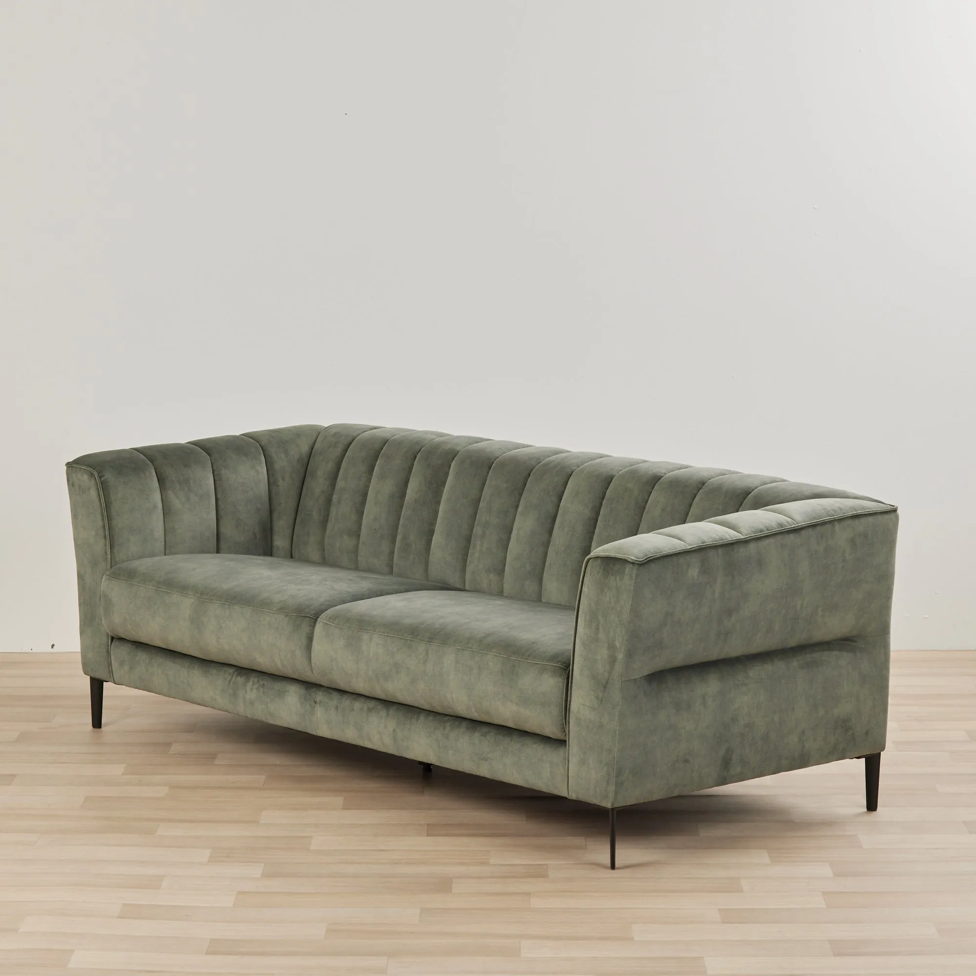 Fabian 3-Seat Sofa - Forest Green