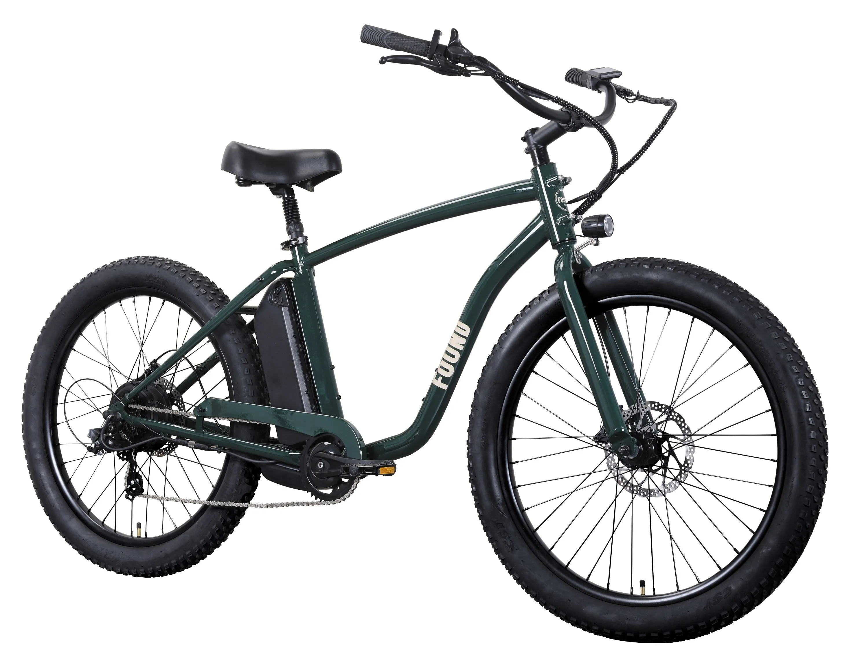 Found Trail Step Over Electric Beach Cruiser