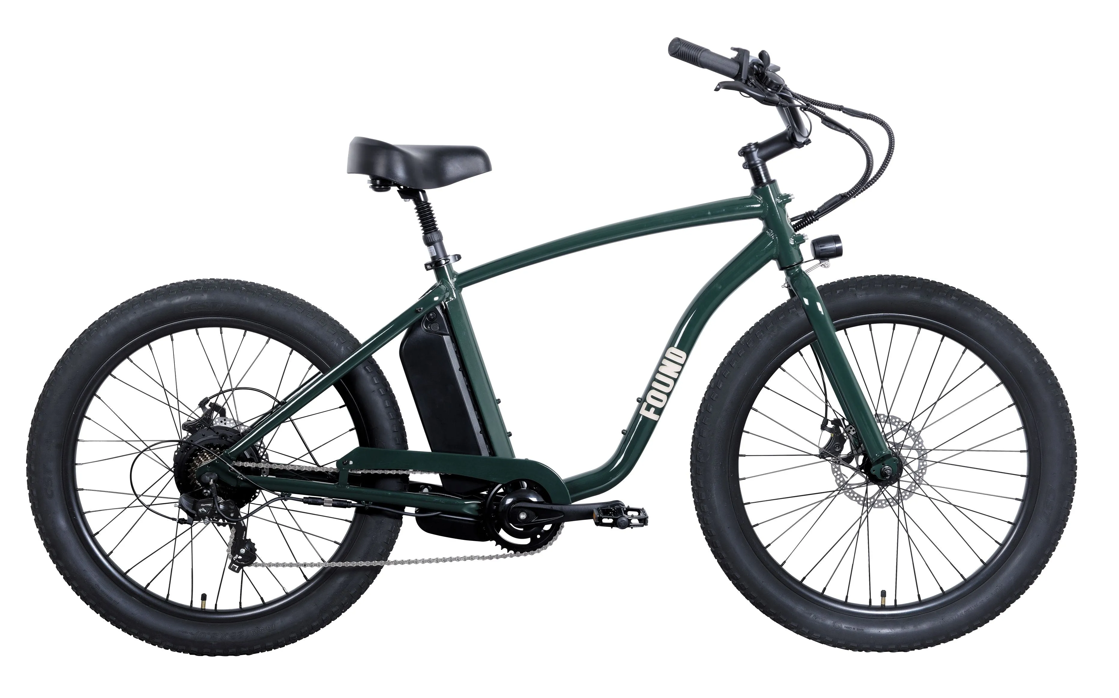 Found Trail Step Over Electric Beach Cruiser