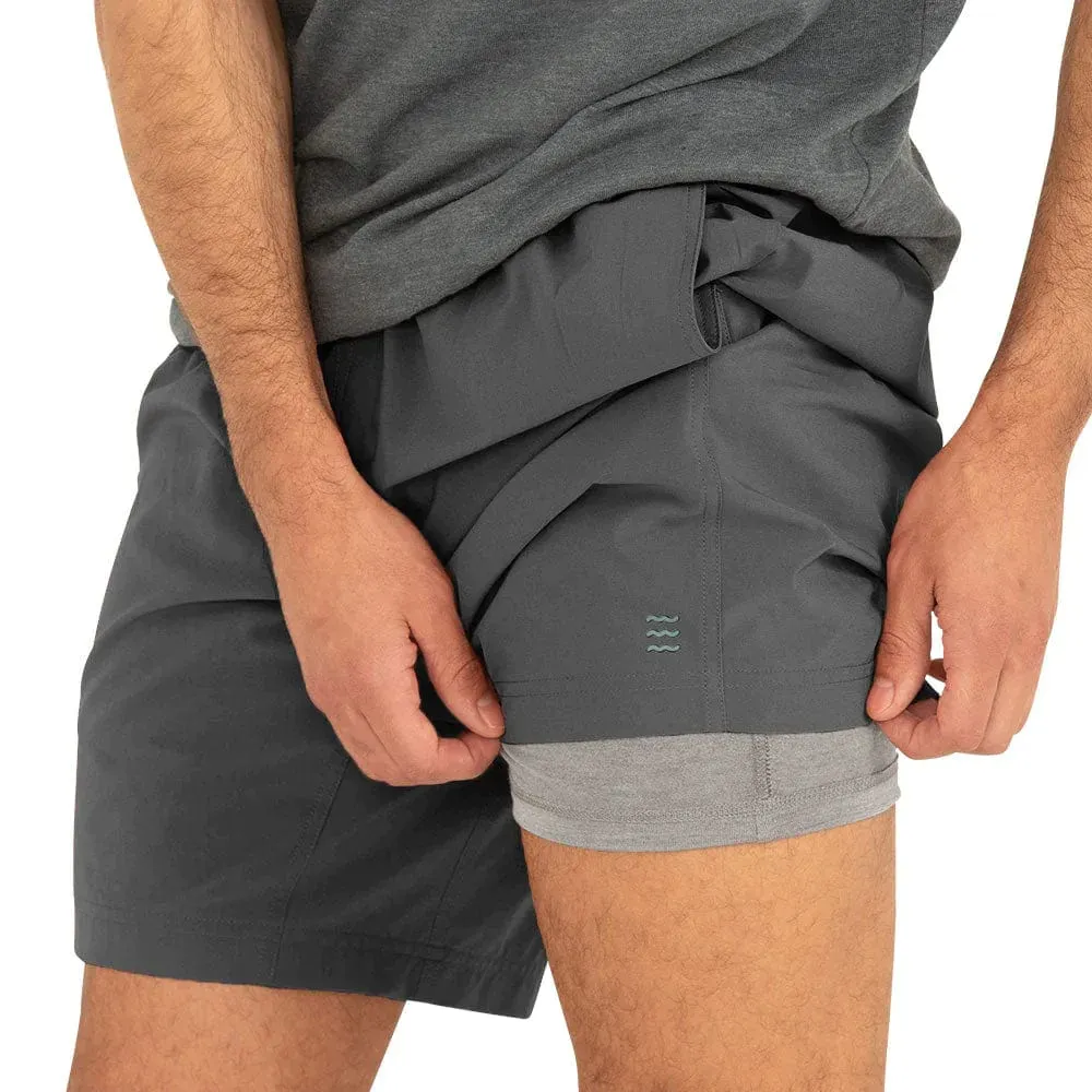 Free Fly 7" Lined Breeze Shorts - Men's