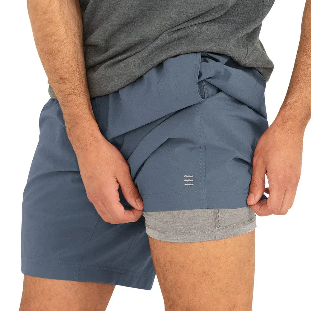 Free Fly 7" Lined Breeze Shorts - Men's