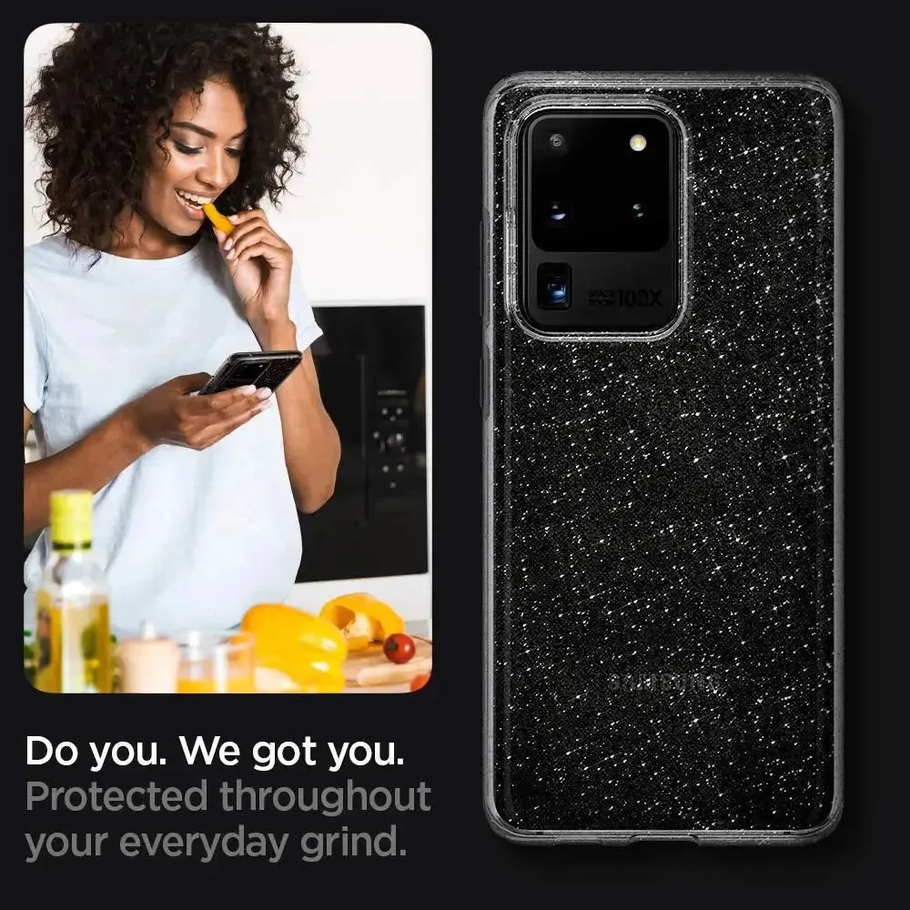 Galaxy S20 Ultra Case Liquid Crystal Glitter