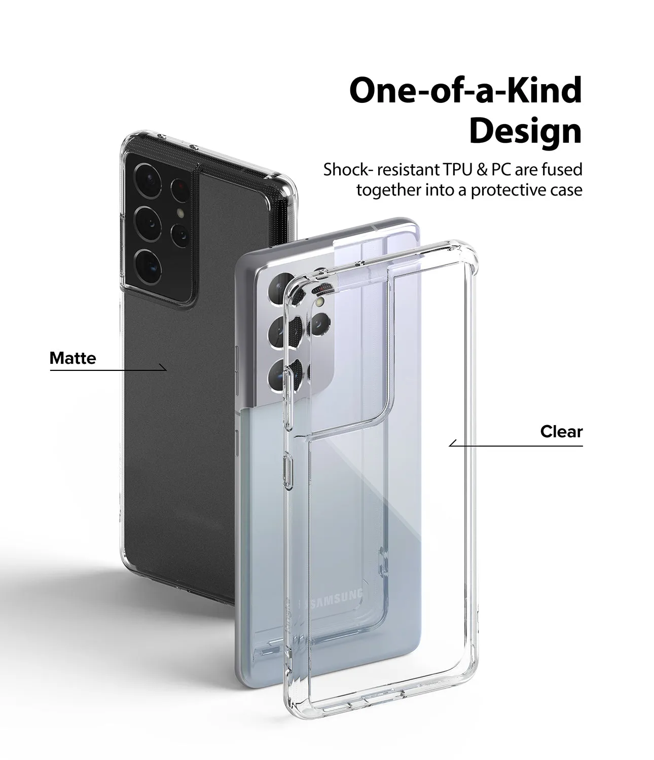 Galaxy S21 Ultra Case   Screen Protector | Fusion   Easy Flex
