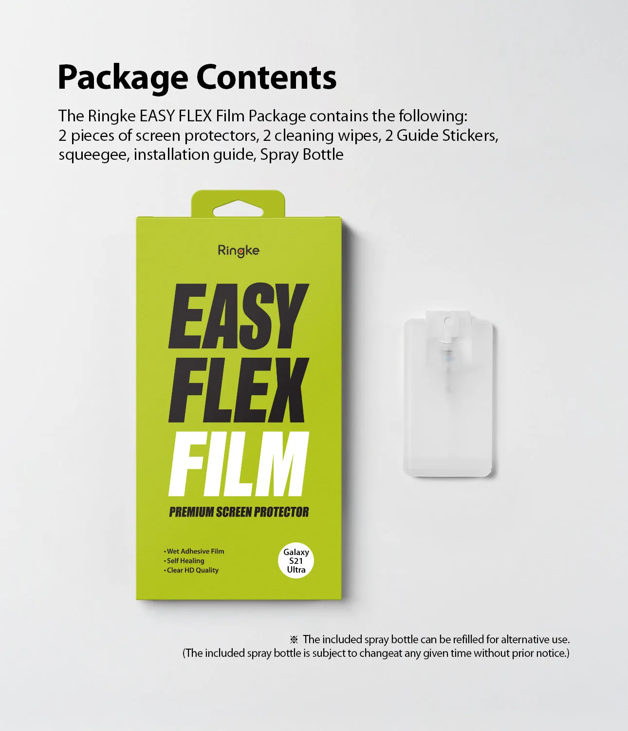 Galaxy S21 Ultra Screen Protector | Easy Flex