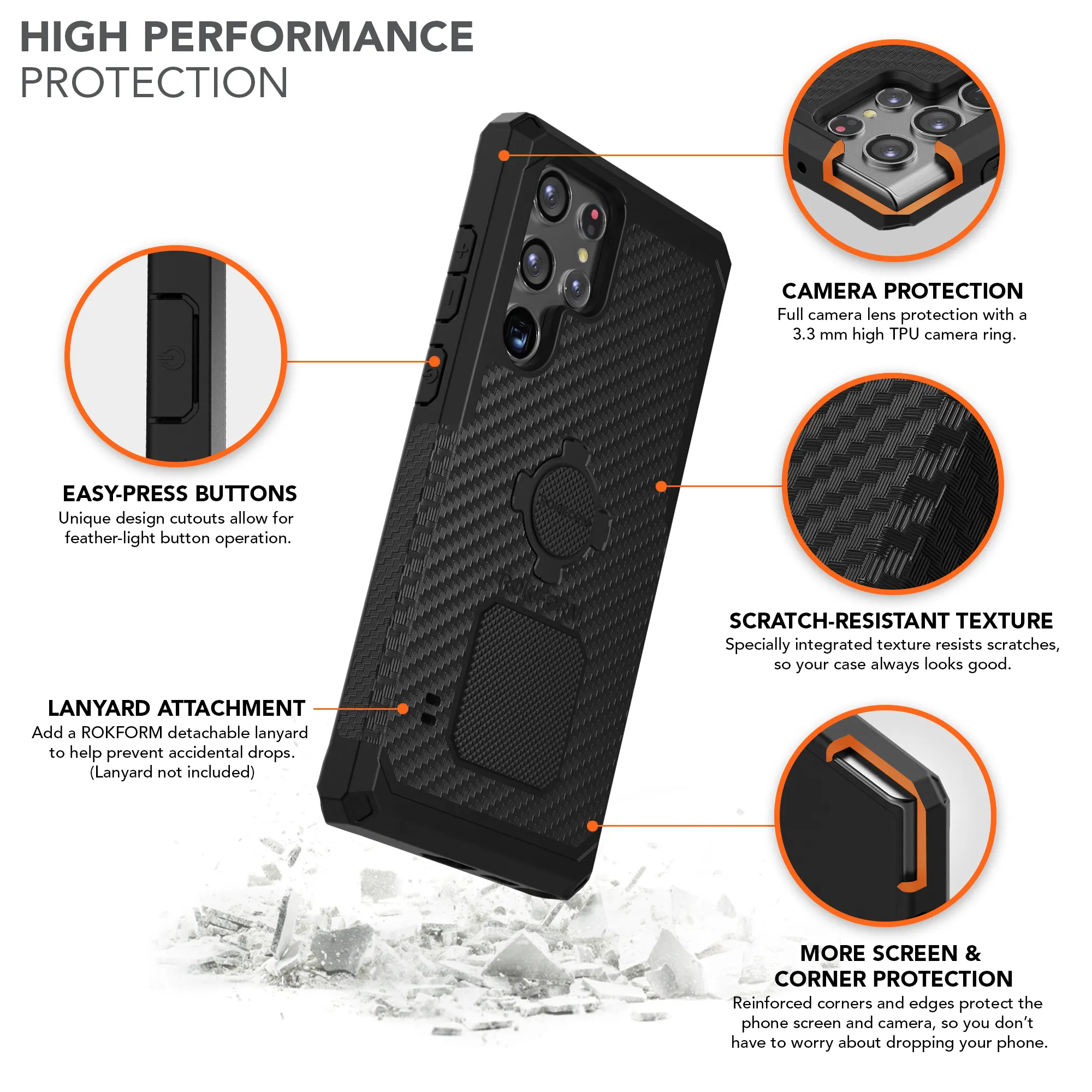 Galaxy S22 ULTRA 5G Rugged Case