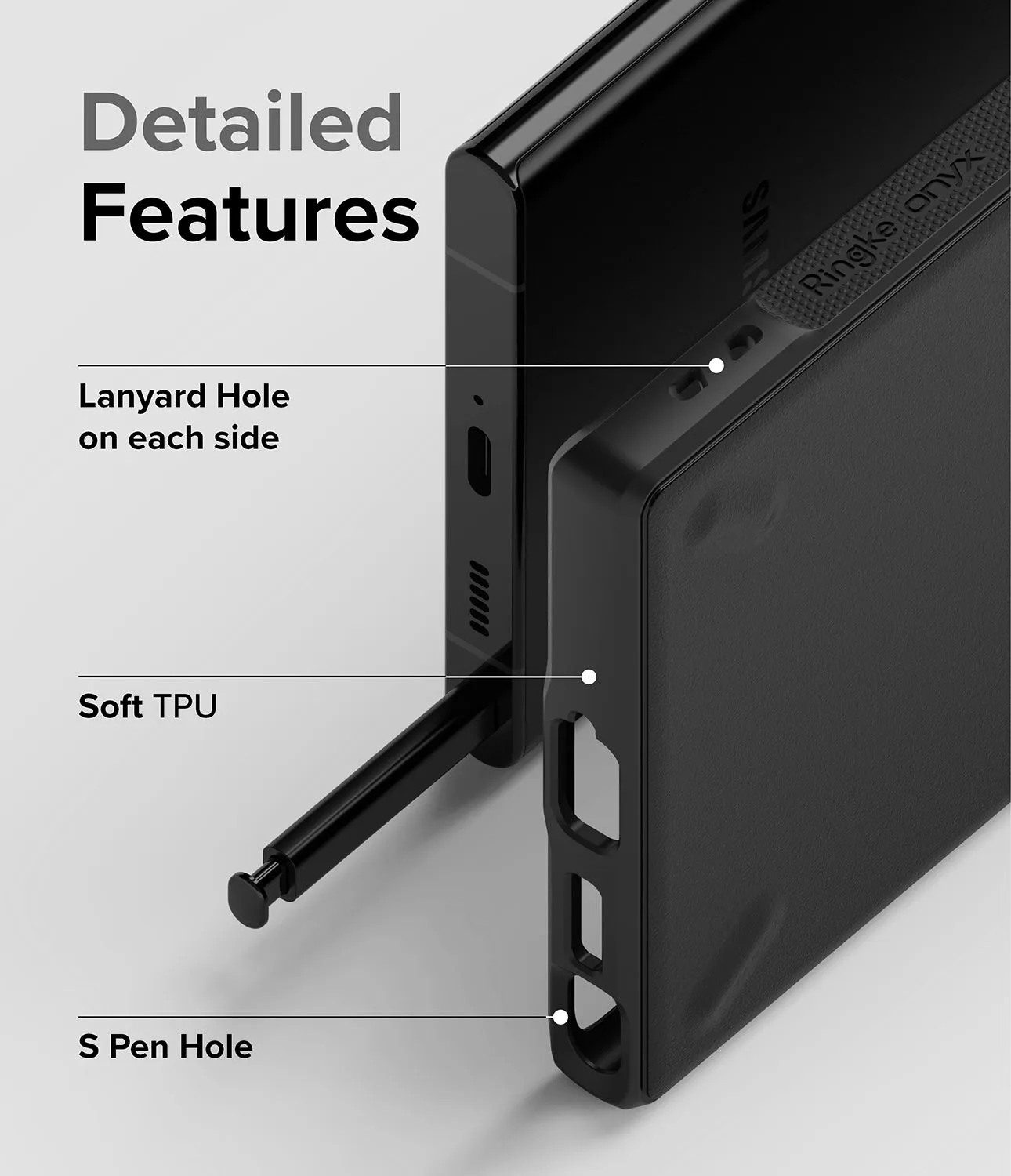 Galaxy S22 Ultra Case | Onyx
