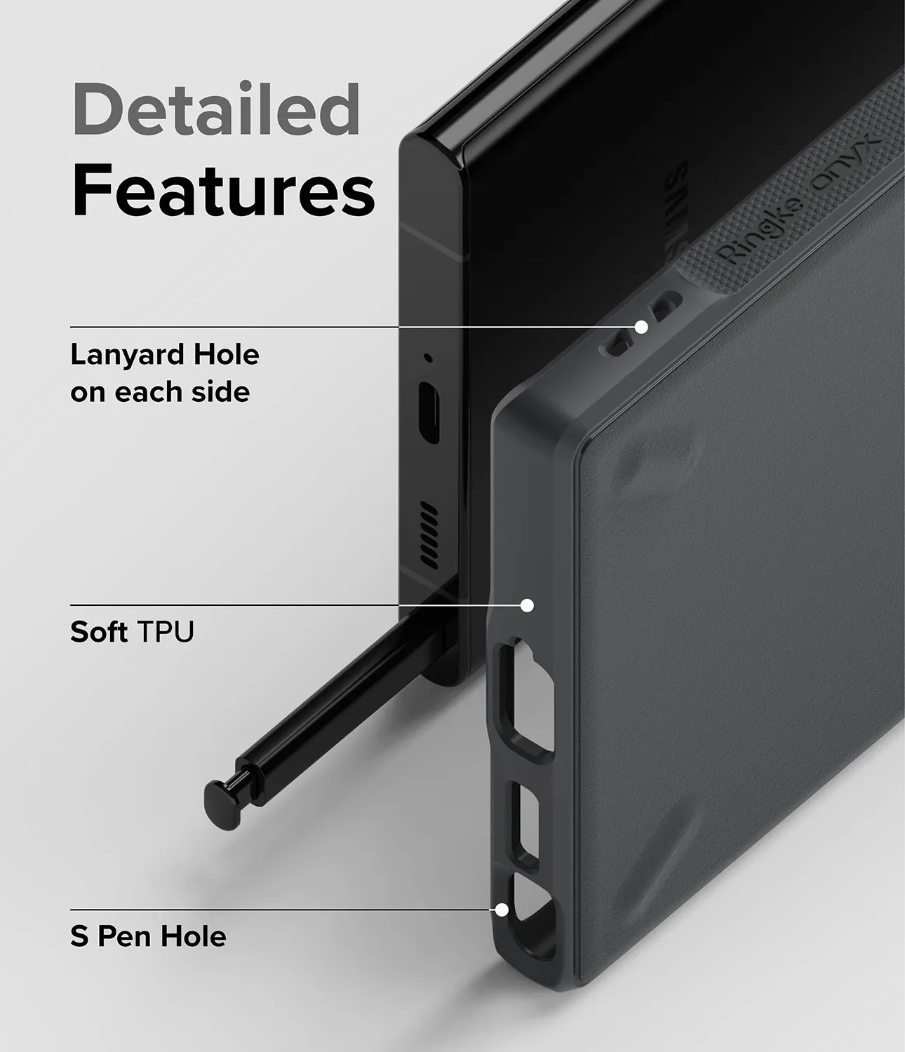 Galaxy S22 Ultra Case | Onyx