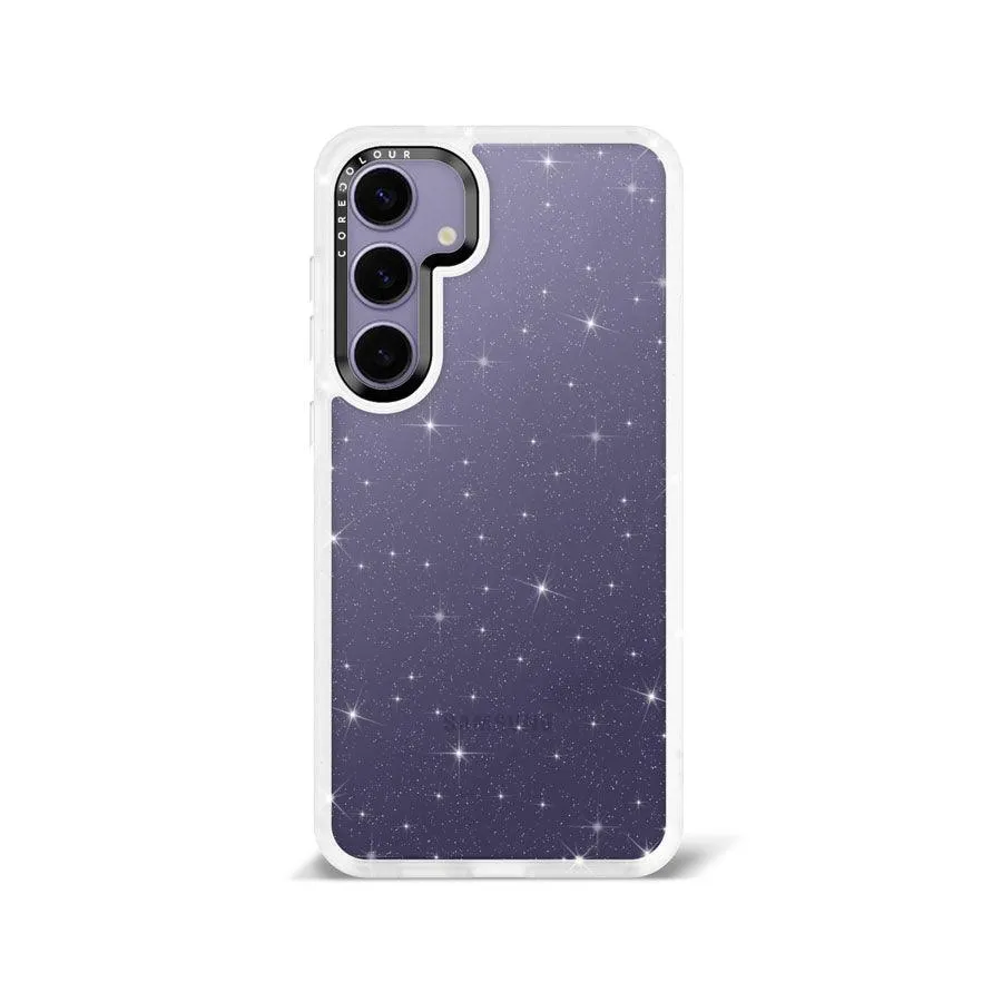 Galaxy S24  Clear Glitter Case