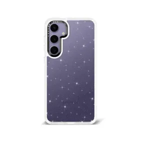 Galaxy S24  Clear Glitter Case