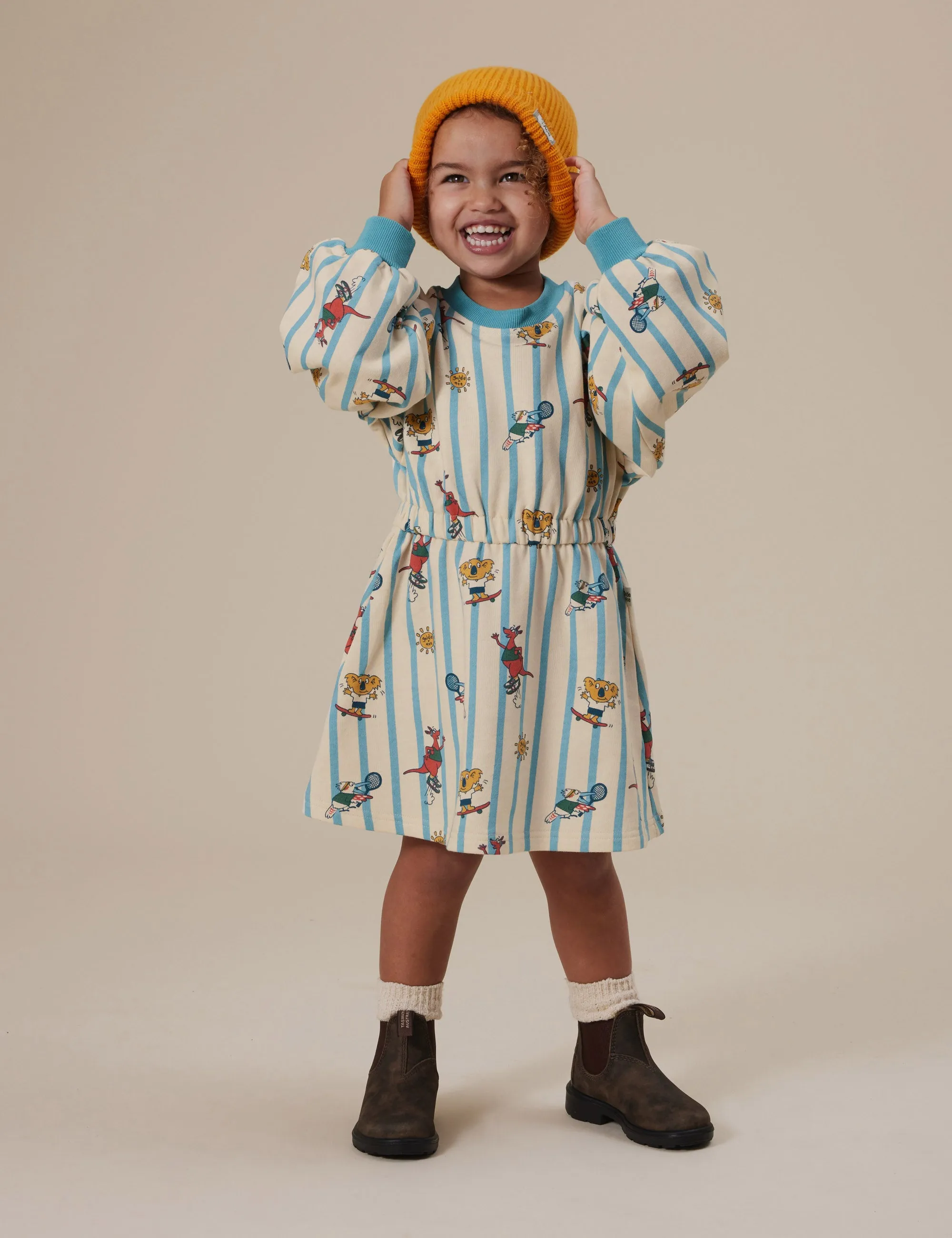 Goldie   Ace Leah Long Sleeve Dress Goldie Squad