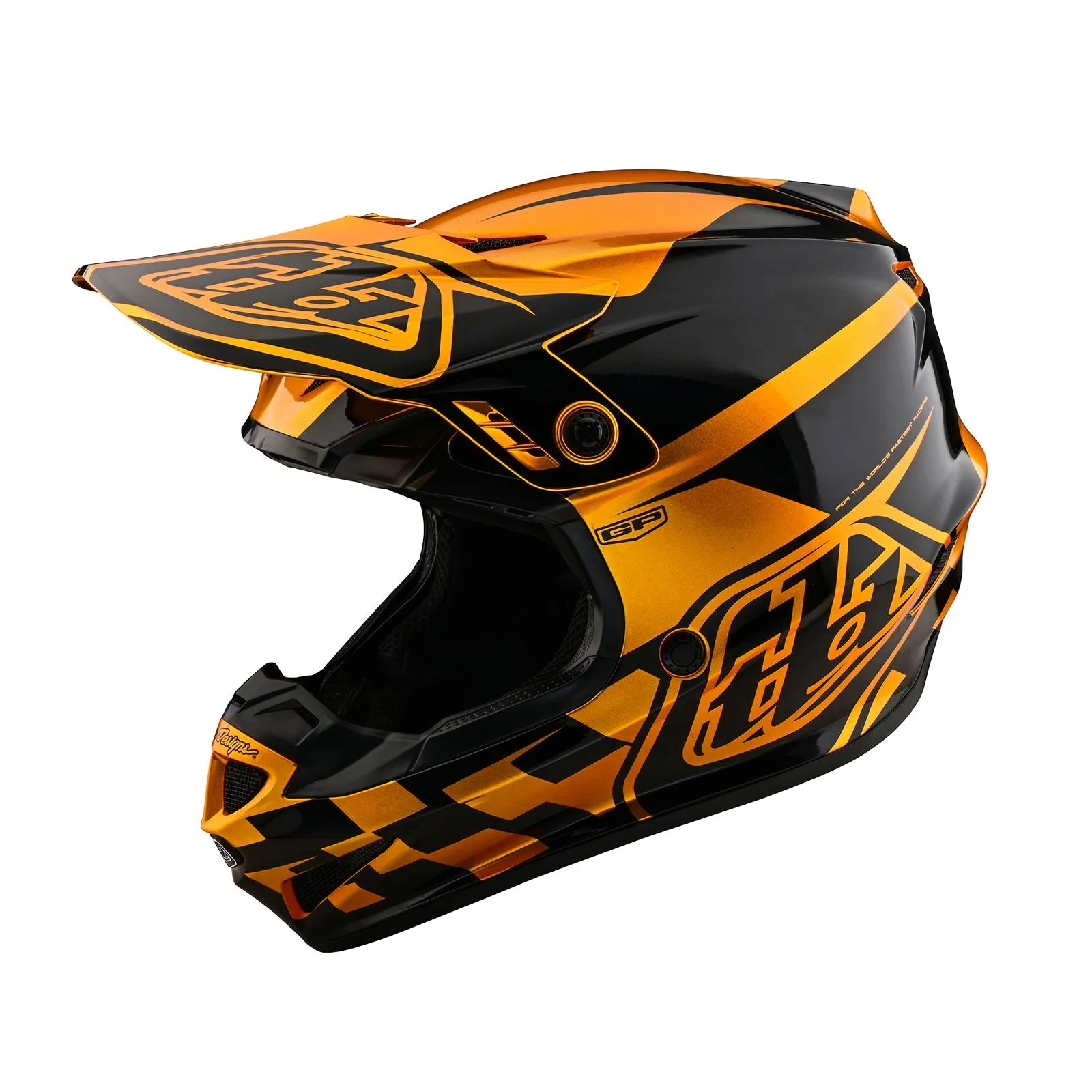 GP Helmet Check Up Gold / Black