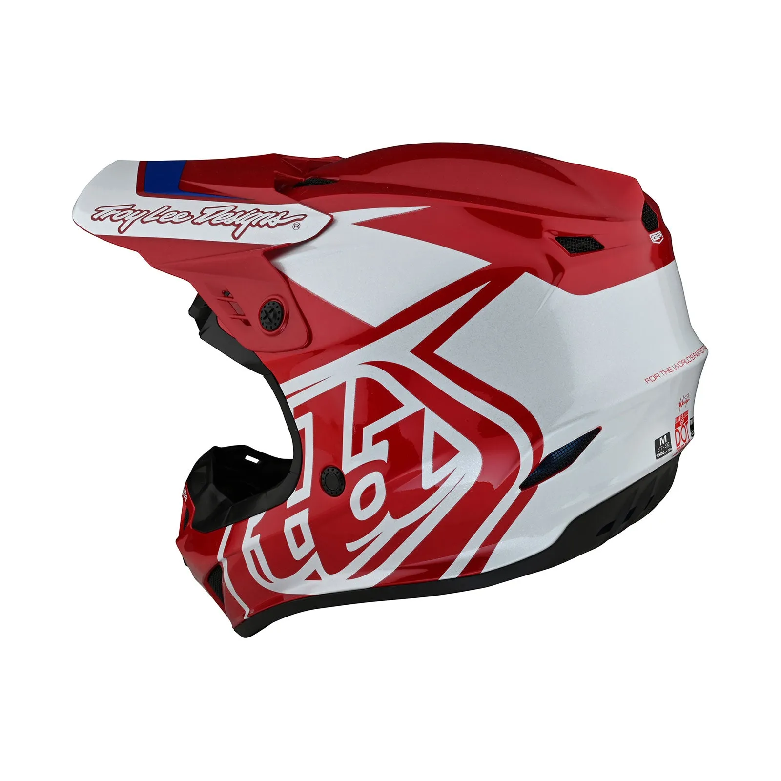 GP Helmet Overload Red / White