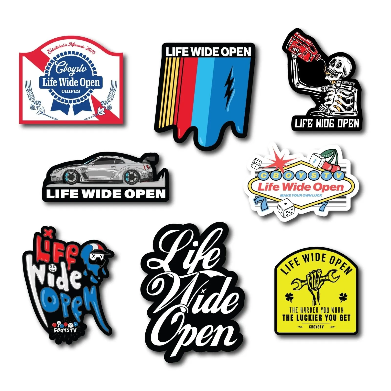GTR Sticker Pack