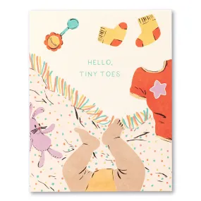 Hello, Tiny Toes Card