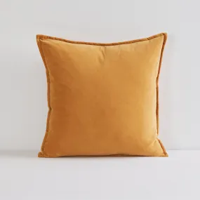 Hudson V2 Velvet Cushion - Marigold - 50X50