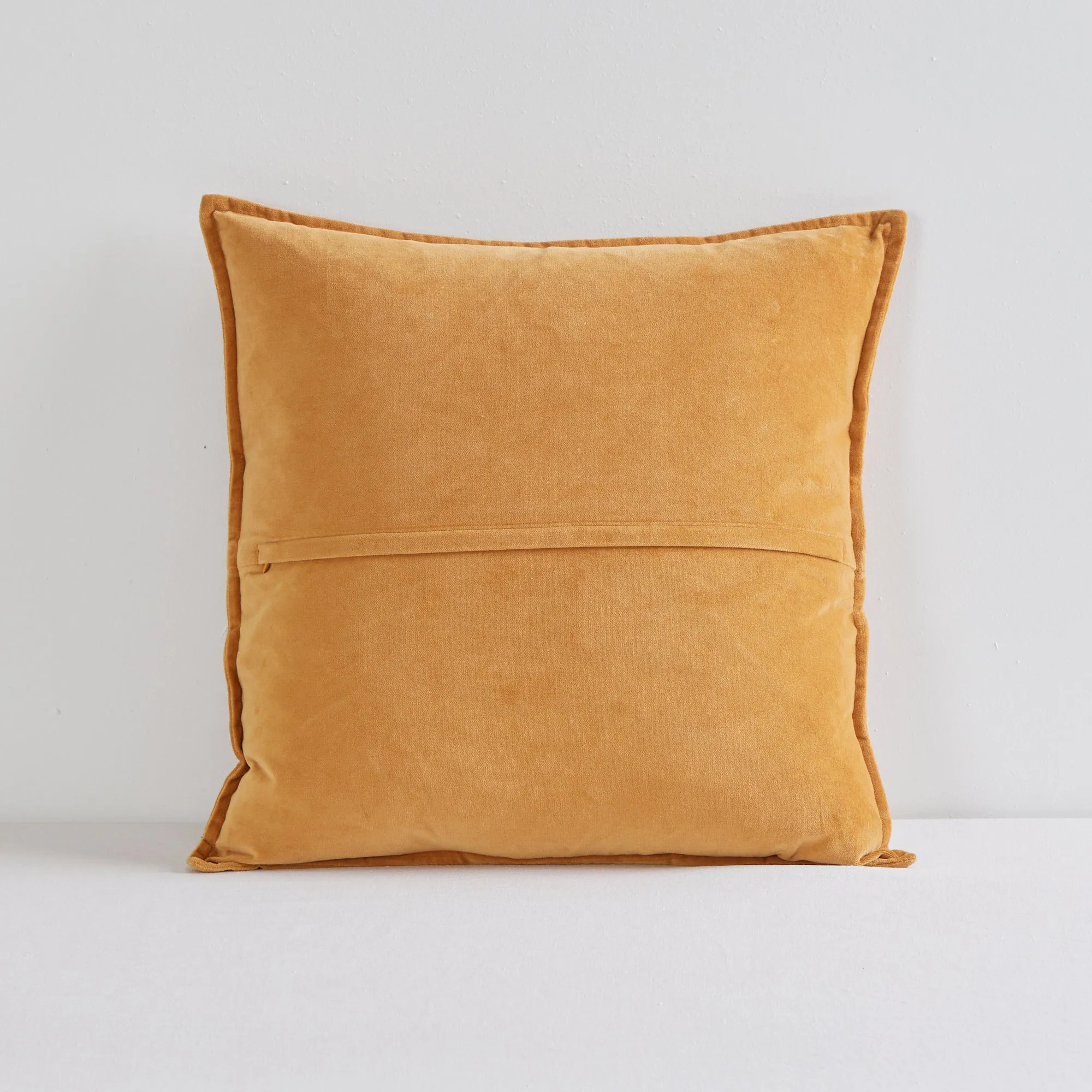 Hudson V2 Velvet Cushion - Marigold - 50X50