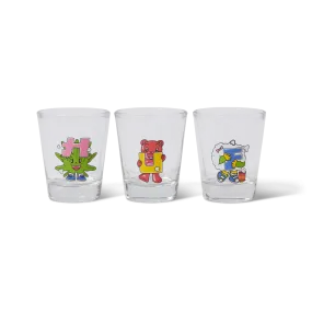 Huf Kawaii Buddies Shot Glass Set